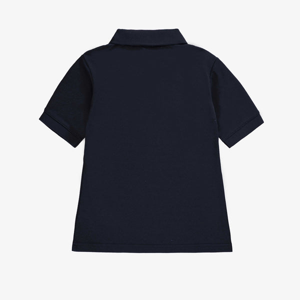 Polo marine à manches courtes enfant - EFB003E
