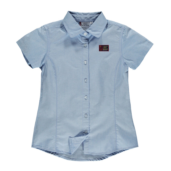 Chemise bleu à manches courtes junior - CHS007J