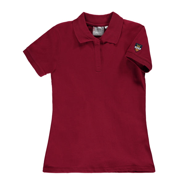 Polo semi-ajusté à manches courtes junior