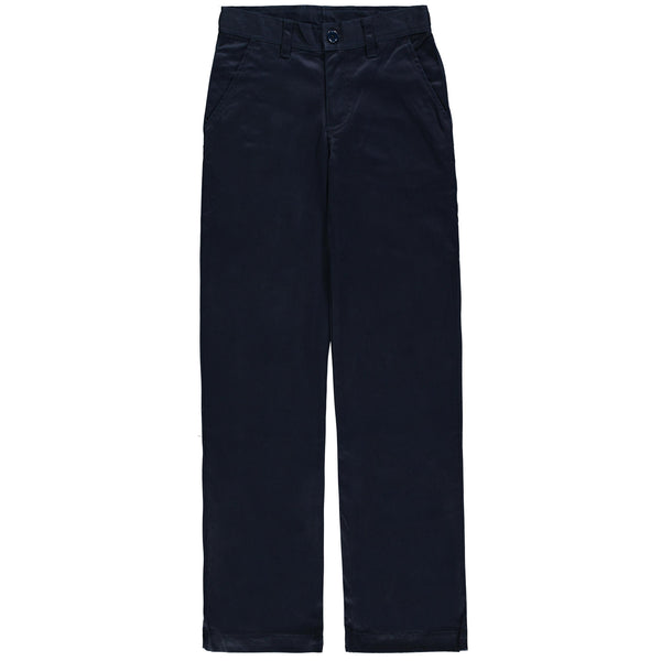 Pantalon marine en twill enfant - EMO107E