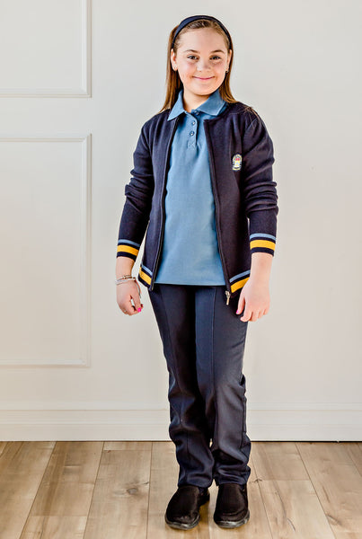 Polo à manches courtes enfant Royal