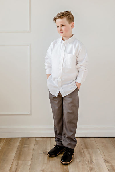 Chemise à manches longues junior - ISJ105J