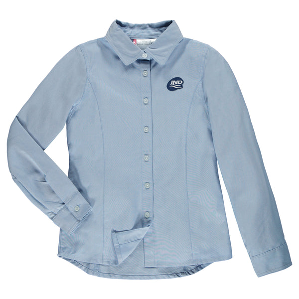 Chemise semi-ajustée à manches longues junior - coupe semi-ajustée
