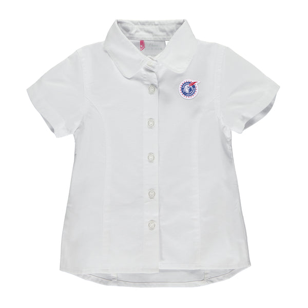 Chemise semi-ajustée à manches courtes enfant
