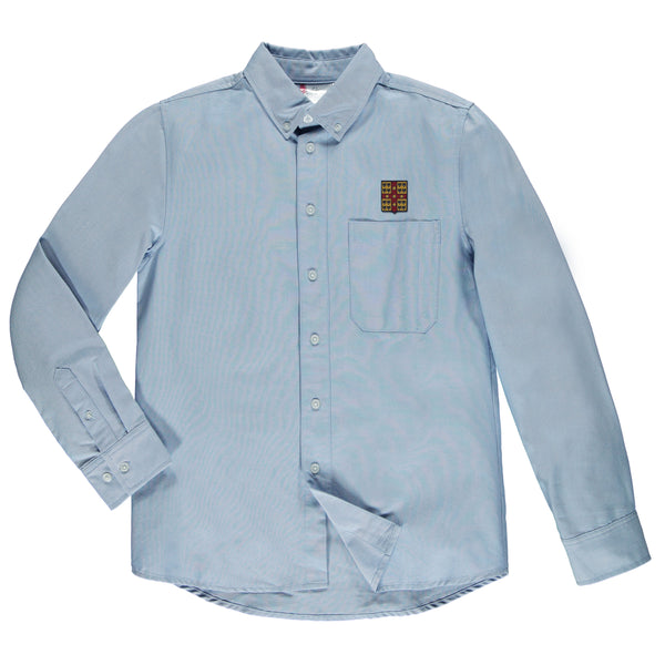 Chemise bleu à manches longues enfant - CFL105E