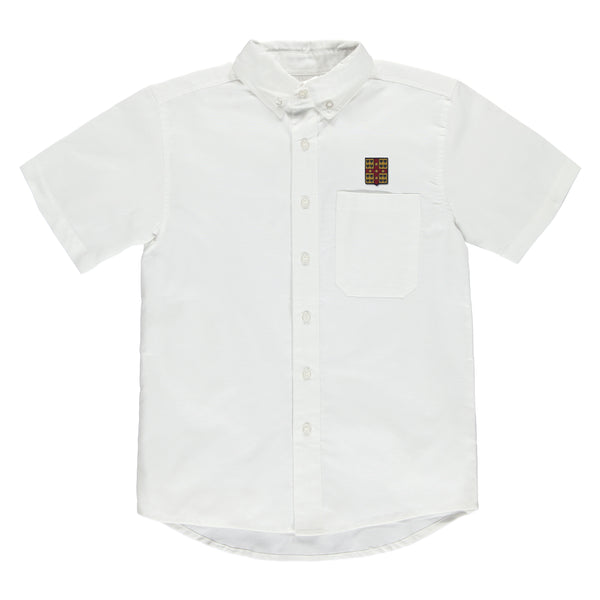 Chemise blanche à manches courtes junior - CFL106J