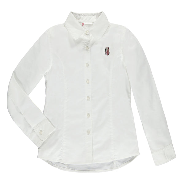 Chemise semi-ajustée à manches longues enfant