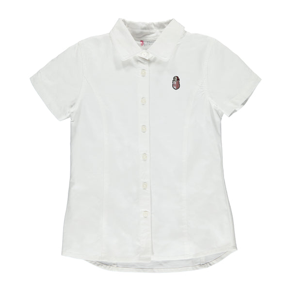 Chemise semi-ajustée à manches courtes enfant
