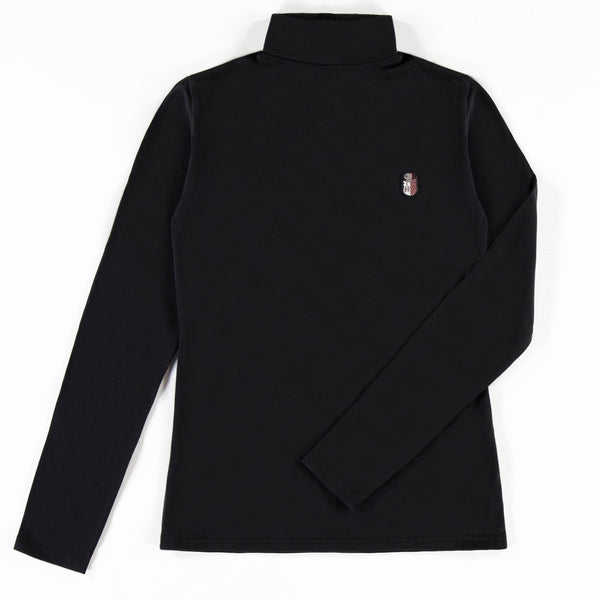 Chandail col roulé en jersey extensible enfant