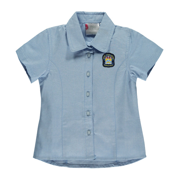 Chemise semi-ajustée à manches courtes enfant