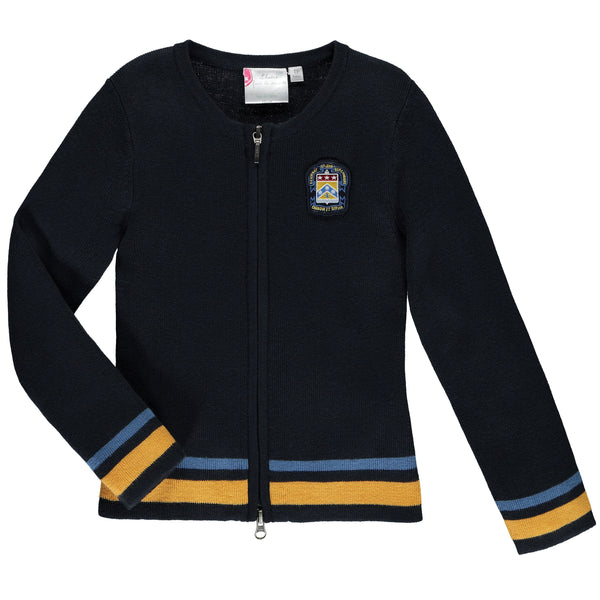Cardigan à fermoir junior