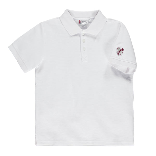 Polo à manches courtes junior - coupe garçon