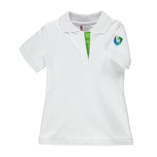 Polo semi-ajusté à manches courtes Enfant