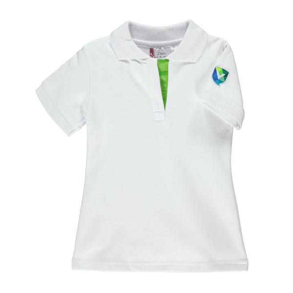 Polo semi-ajusté à manches courtes Junior