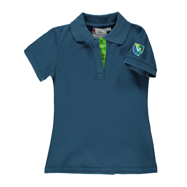 Polo semi-ajusté à manches courtes Enfant