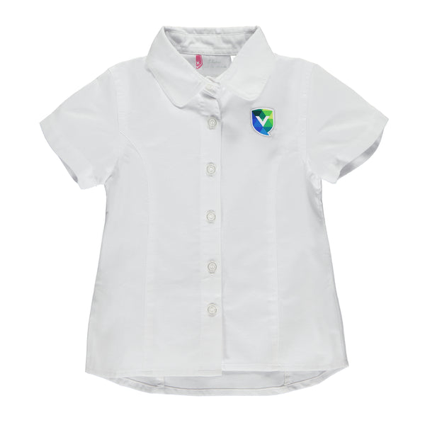 Chemise semi-ajustée à manches courtes junior