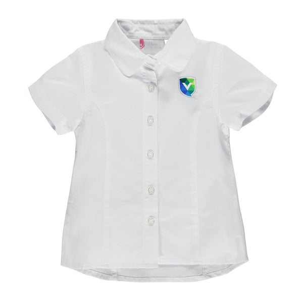 Chemise semi-ajustée à manches courtes enfant