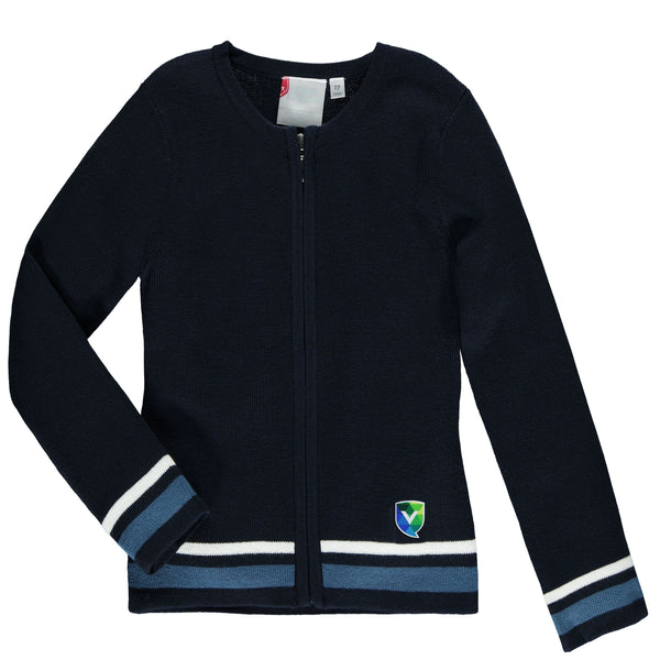 Cardigan à fermoir junior