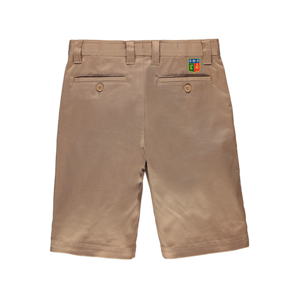 Bermuda droit en twill enfant - coupe droite Sable