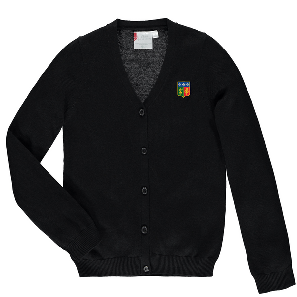 Cardigan à bouton -Enfant Noir