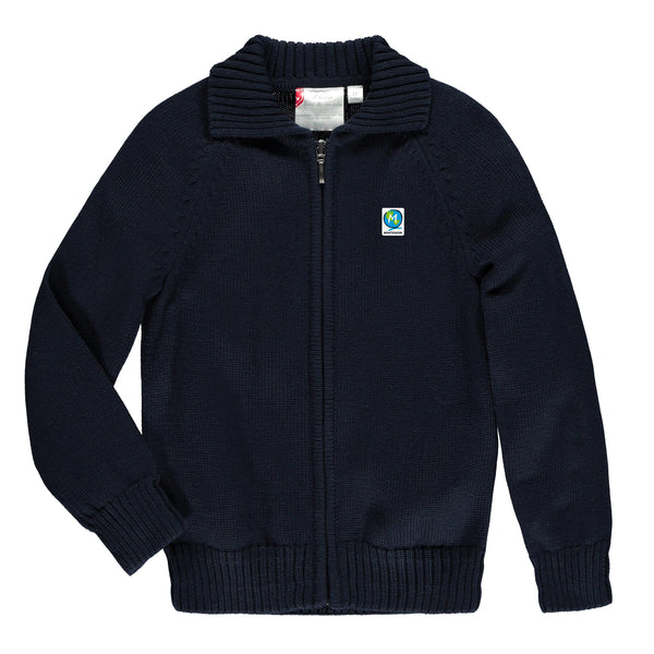 Cardigan à col polo unisexe enfant - EMM104E