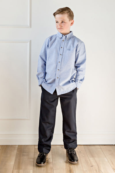 Chemise à manches longues enfant - JND105E