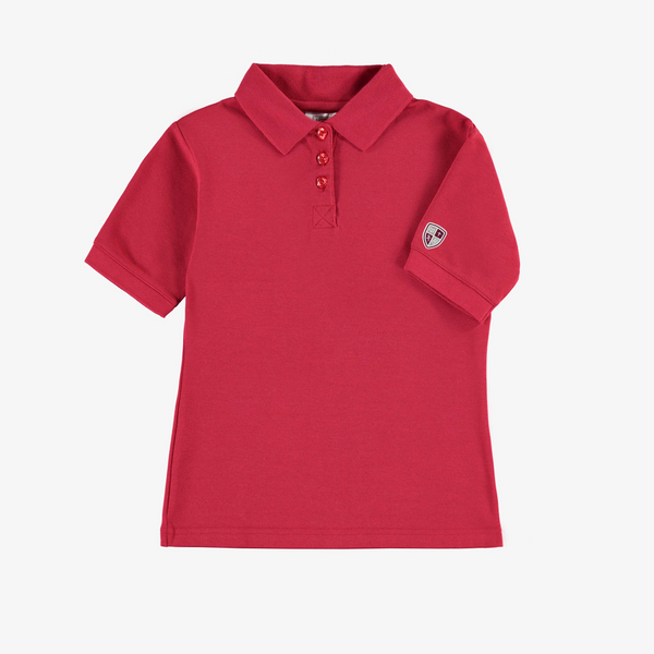 Polo à manches courtes enfant - coupe fille