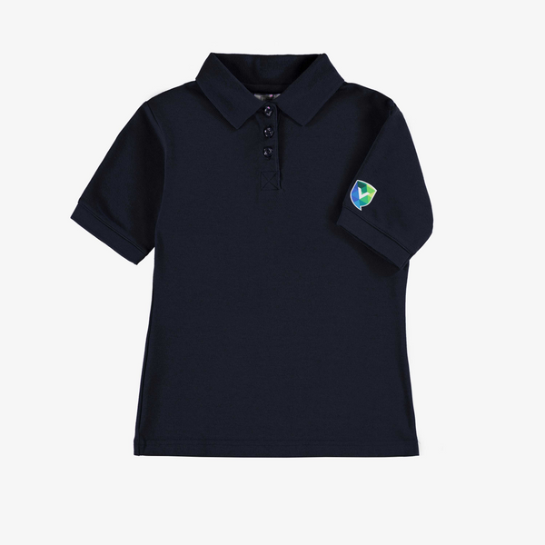 Polo semi-ajusté à manches courtes Enfant